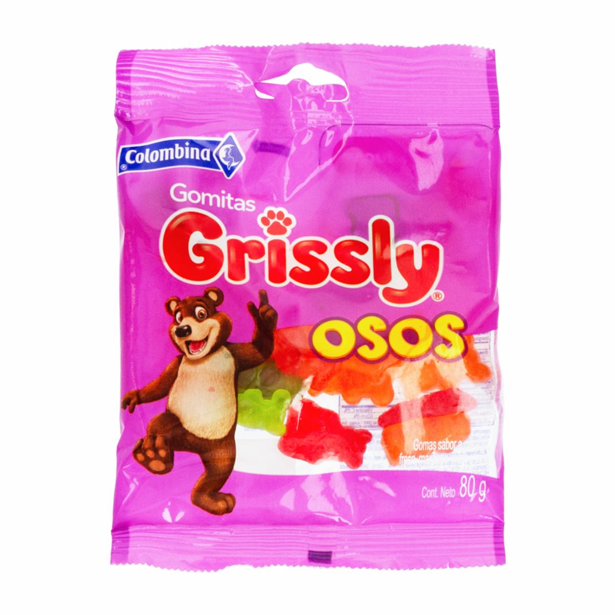 Gomitas Forma De Osos GRISSLY 80 G