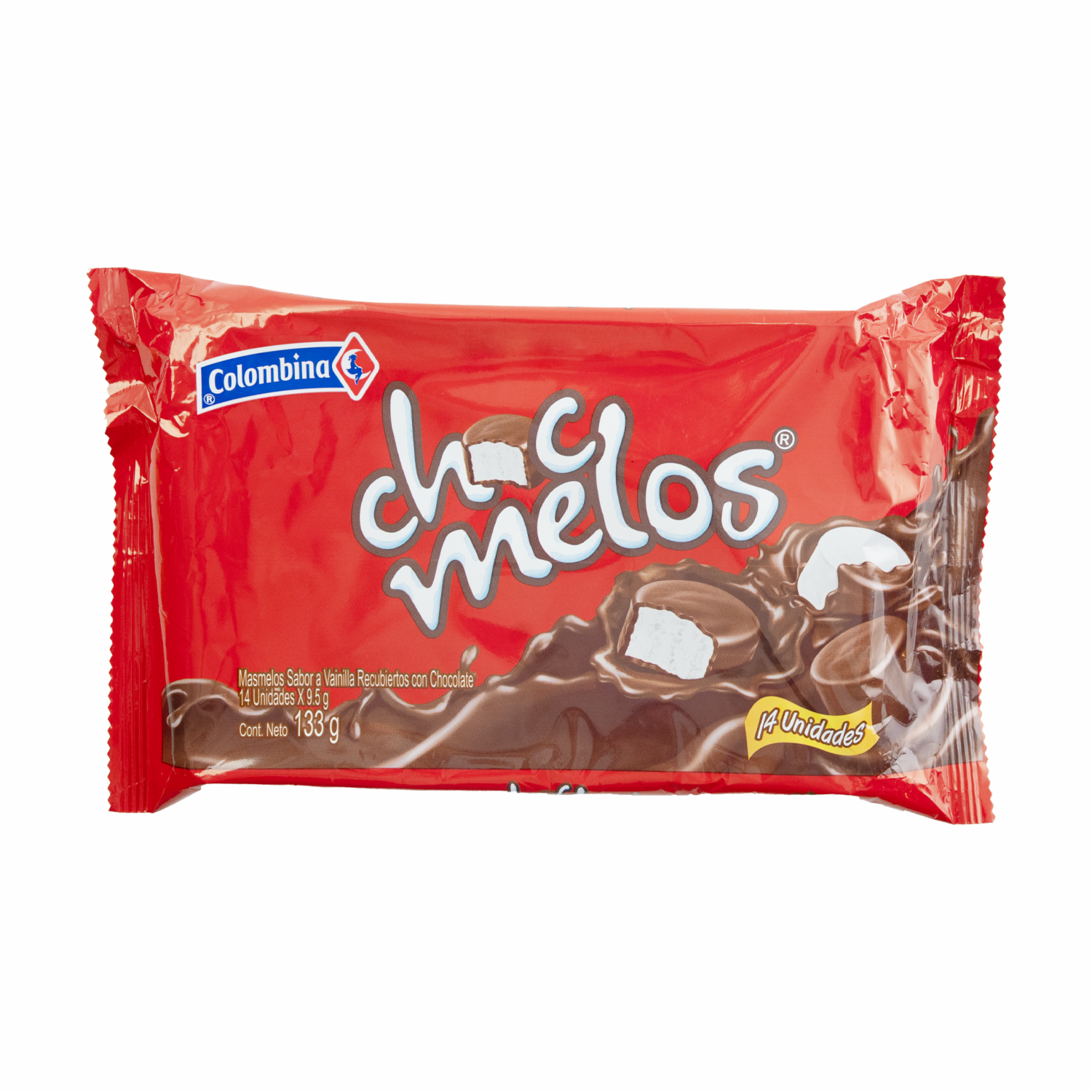 Masmellows Recubiertos De Chocolate CHOC MELOS 133 G
