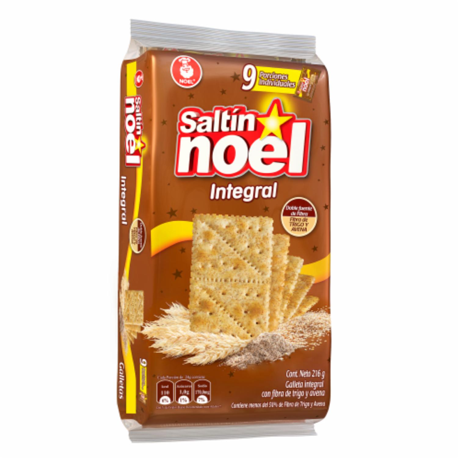 Galletas De Sal Integral Noel SALTÍN 216 G