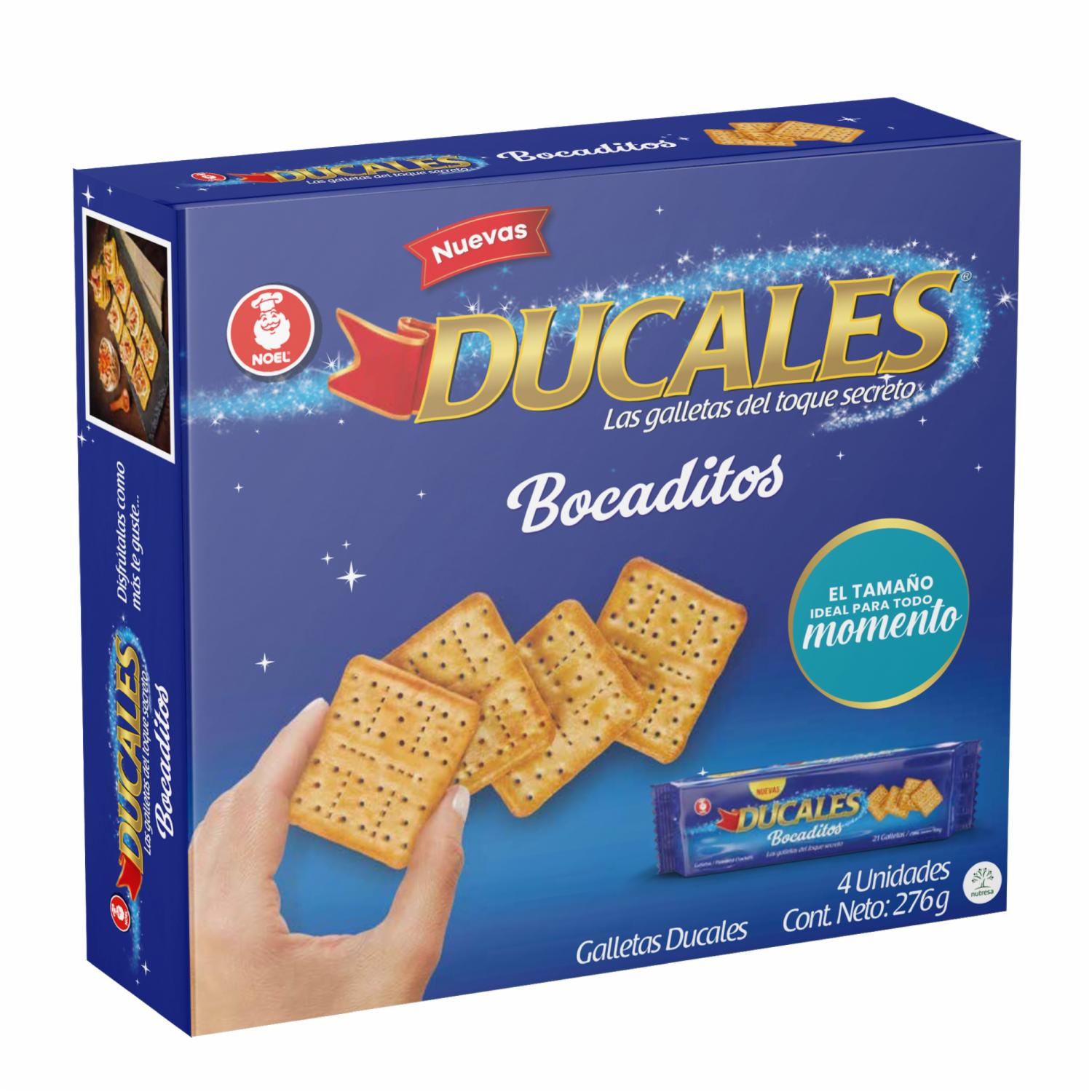 Galletas De Sal Bocaditos DUCALES 276 G
