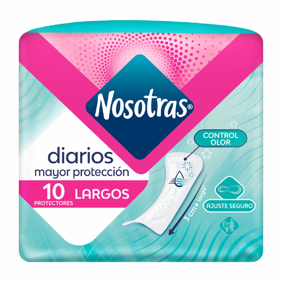 Protector Diario Largo NOSOTRAS X 10 Uds