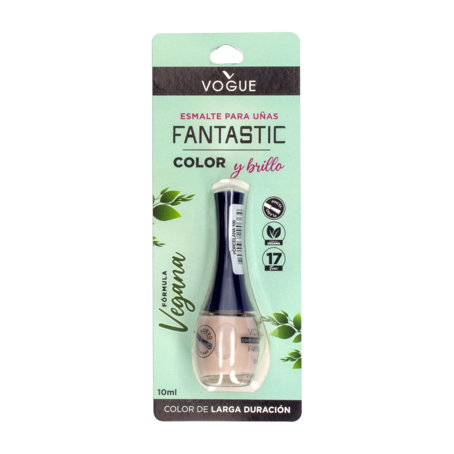 Esmalte De Uñas Fantastic Tono Porcelana 109 VOGUE 10 Ml