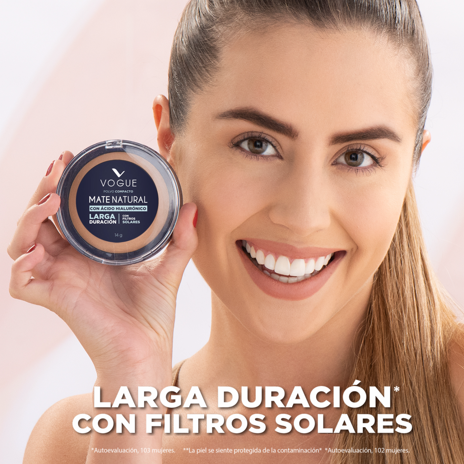 Polvo Compacto Natural Tono Canela VOGUE
