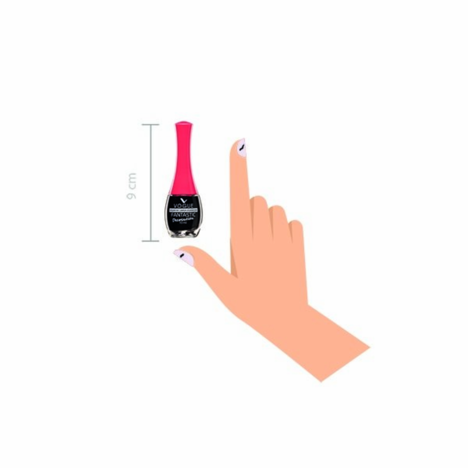 Esmalte De Uñas Fantastic Ónix Deco 44 VOGUE