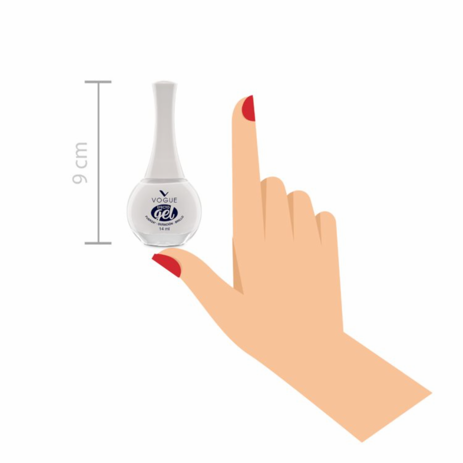 Esmalte De Uñas Efecto Gel Tono Voluntad VOGUE
