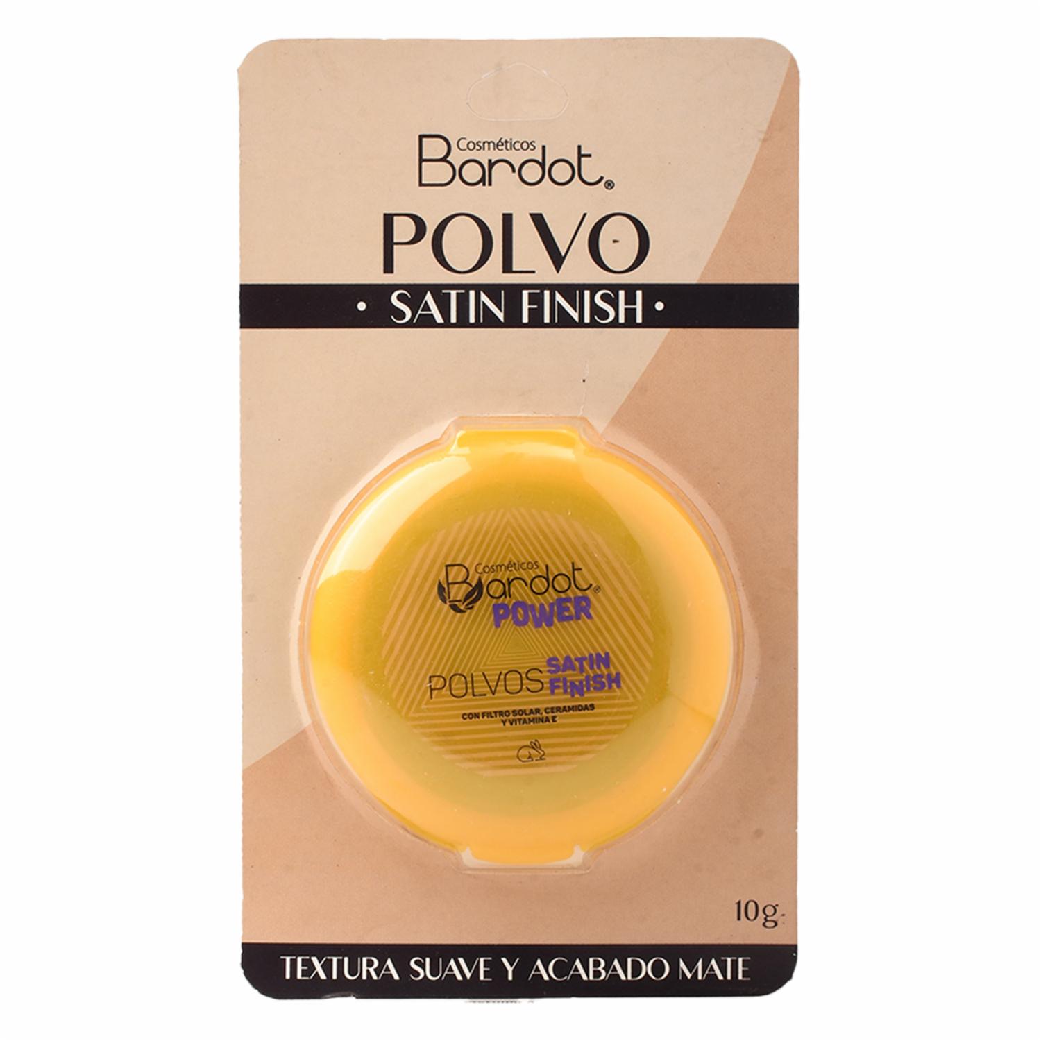 Polvo Compacto Satin Finish F.S. Ceramidas Vit N1 BARDOT 10 G