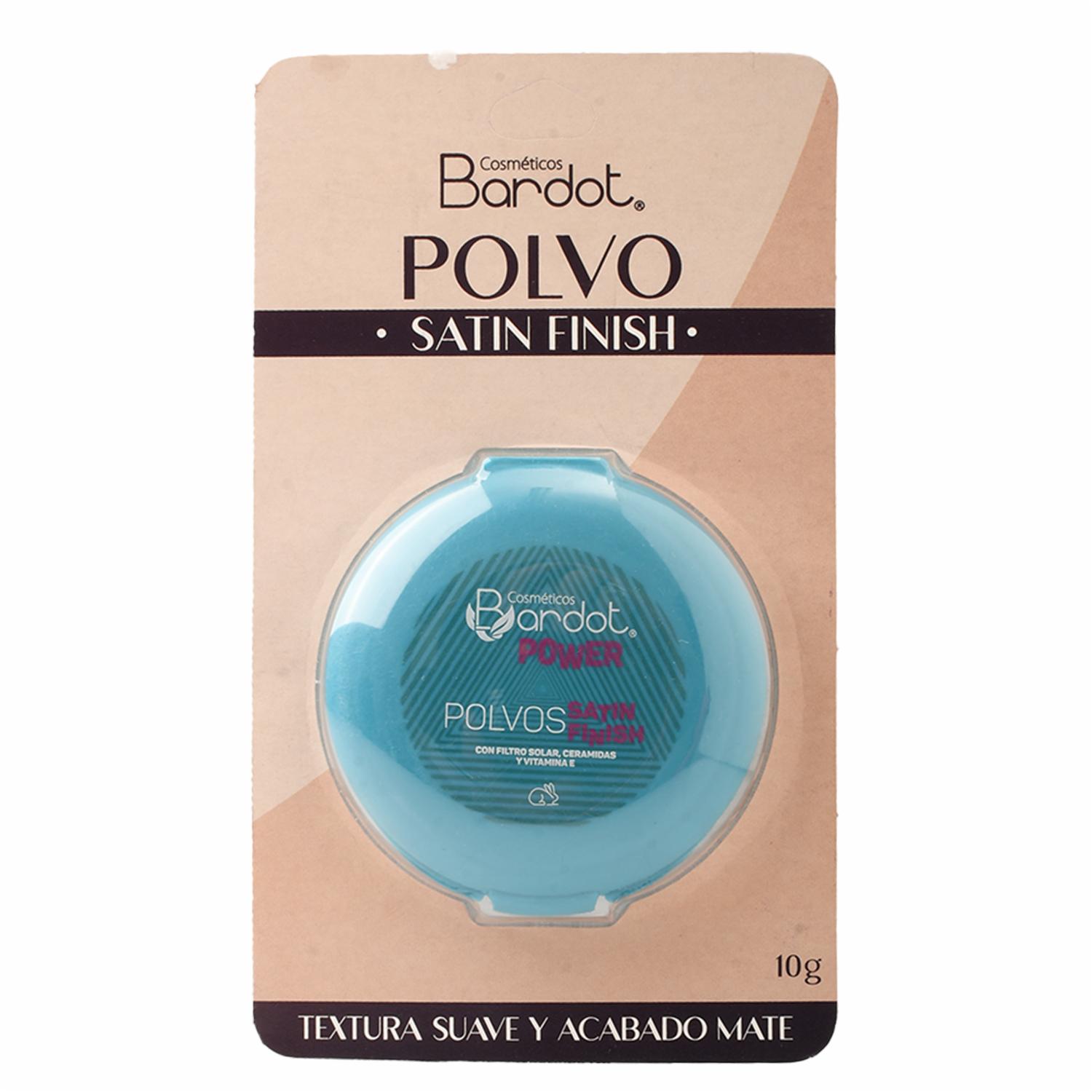Polvo Compacto Satin Finish 5 BARDOT Unidad