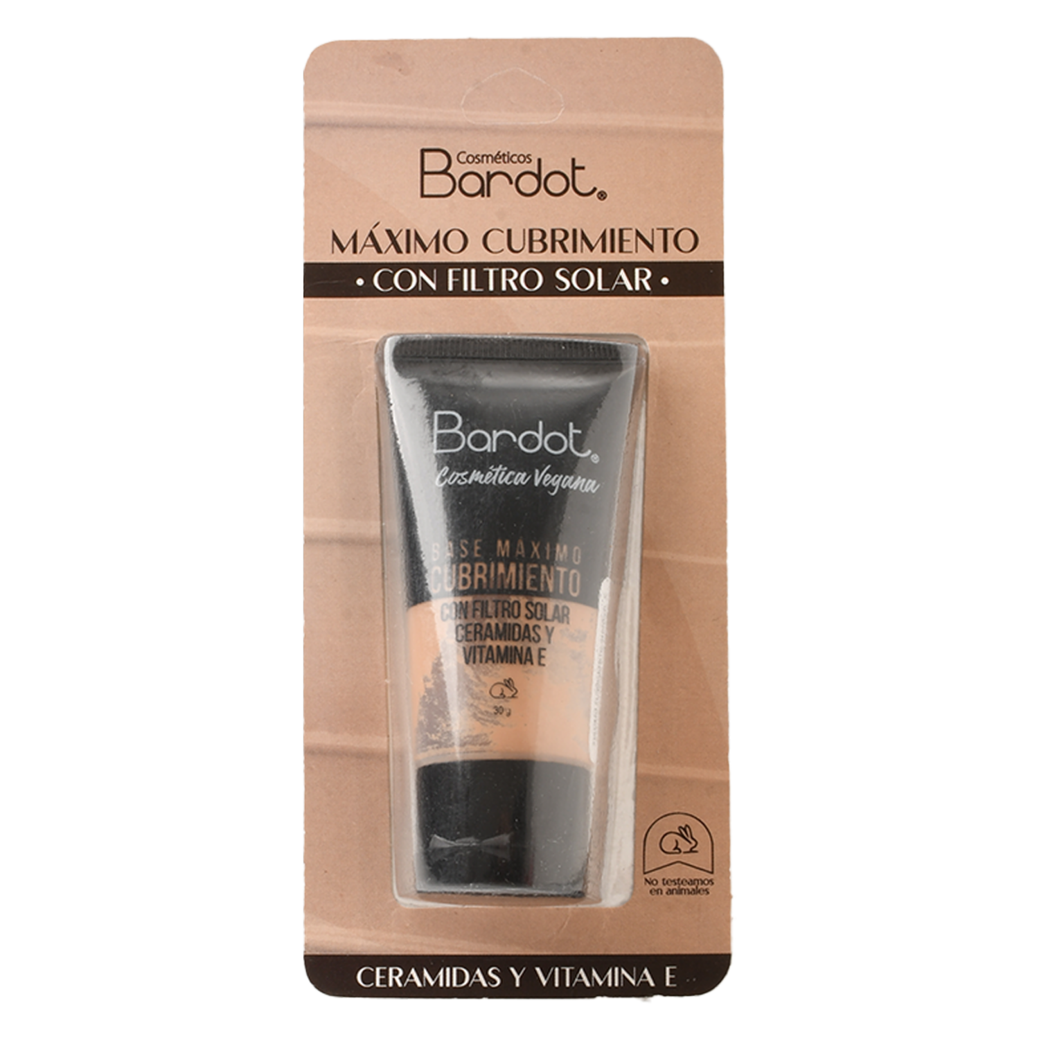 Base De Maquillaje Máximo Cubrimiento Almond 4 BARDOT 1 U