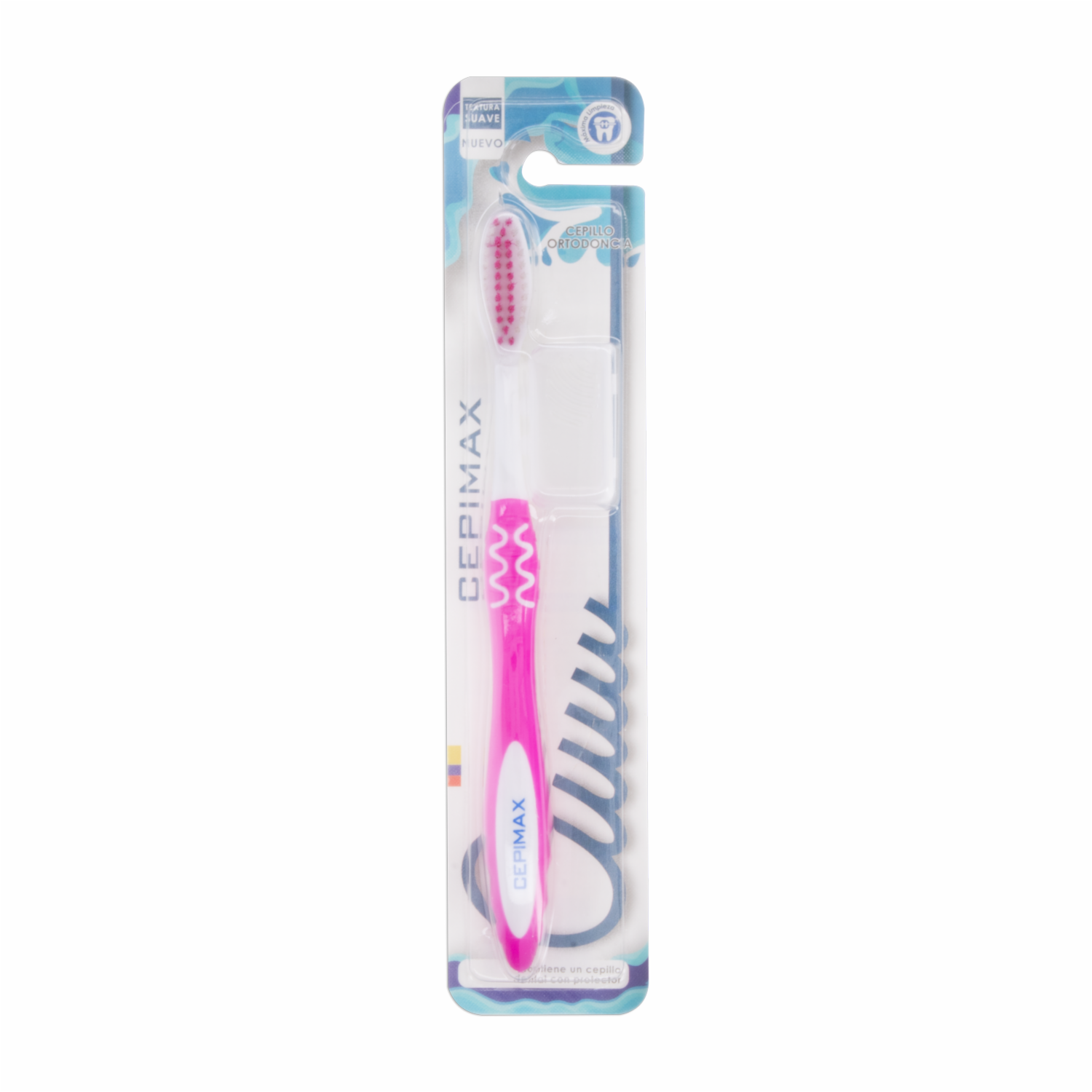 Cepillo De Ortodoncia Con Protector CEPIMAX Deluxe