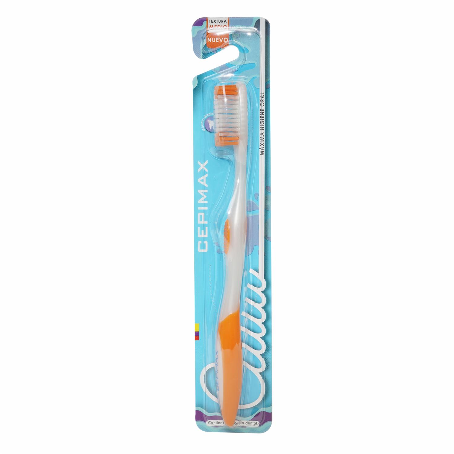 Cepillo Dental Adulto 490 Bc Cerdas Medianas CEPIMAX Unidad