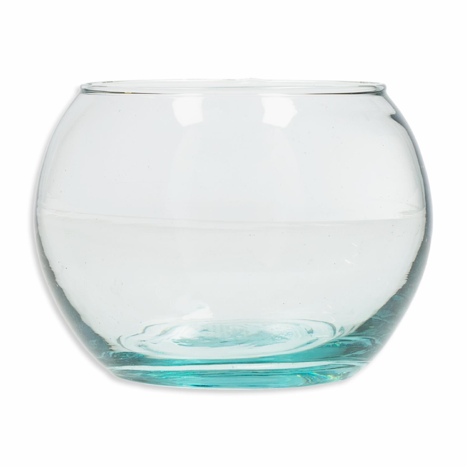 Pecera Florero Decorativa VIDRIO ARTE BA6