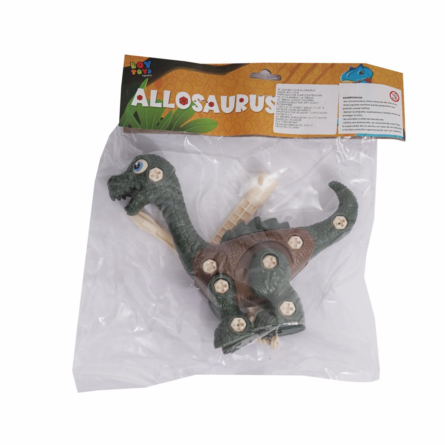 Dinosaurio Desarmable BOY TOYS Brontosaurus