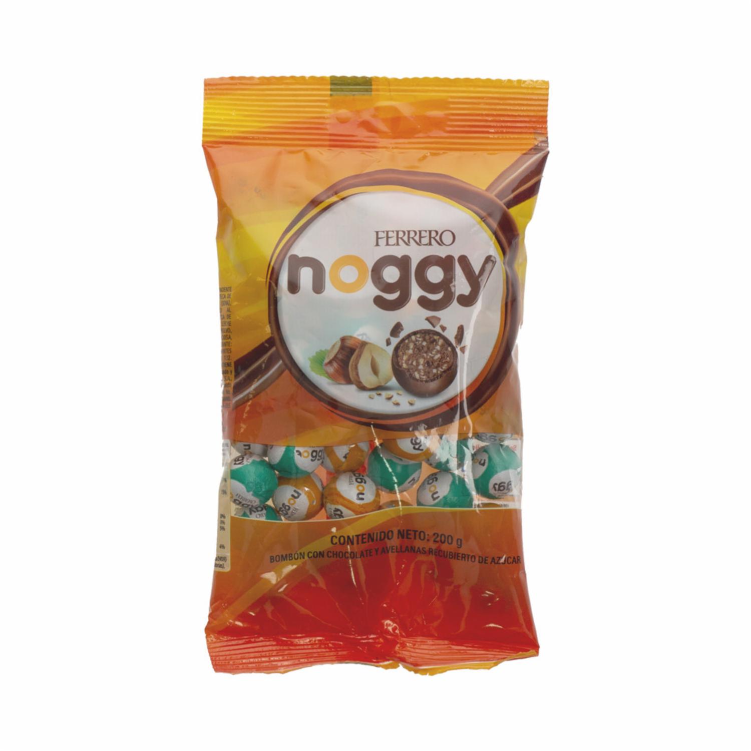 Bombones De Chocolate Con Trozos De Avellana Y Cubierta Crocante NOGGY 200 G