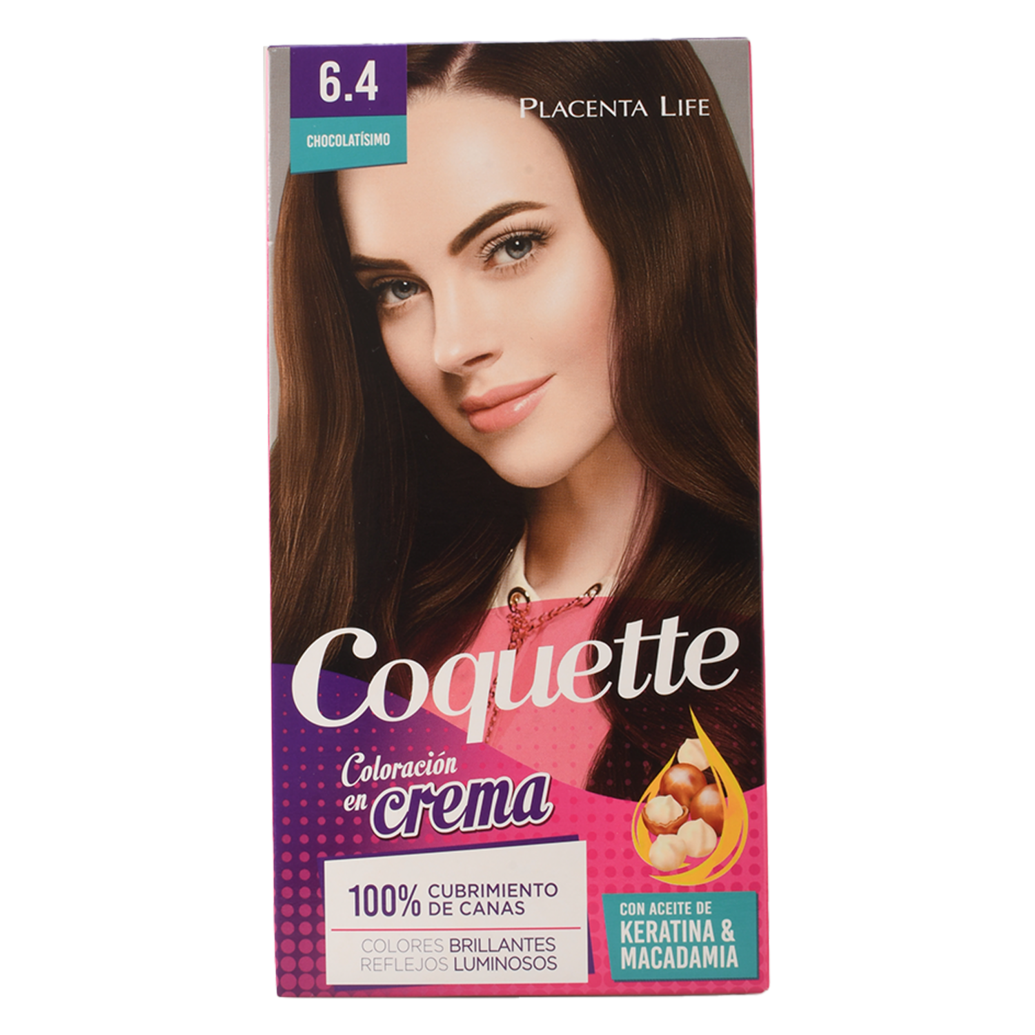 Tinte De Cabello Tono 6.4 Chocolatisimo Rubio COQUETTE 50 G