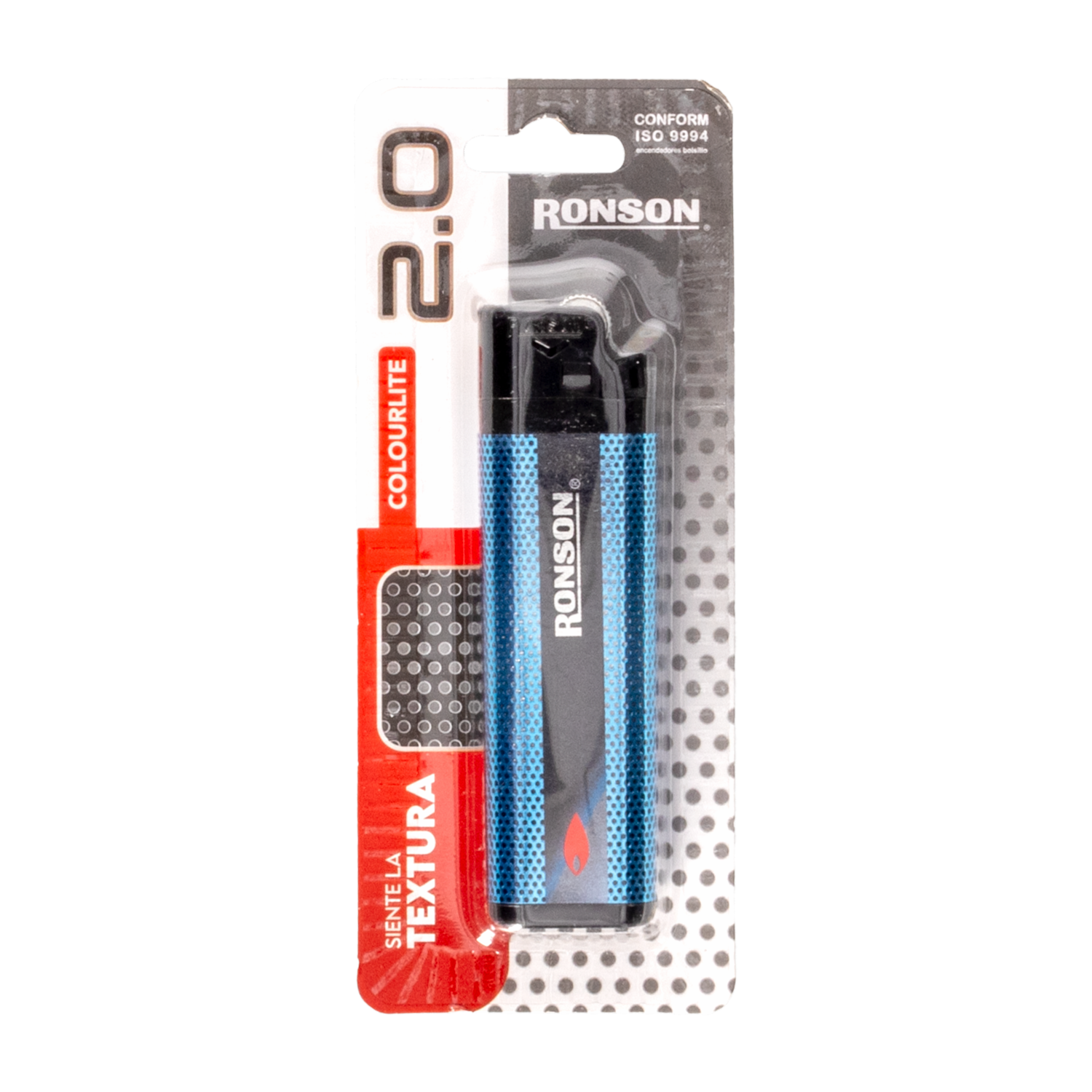 Encendedor De Bolsillo Con Color Metálico RONSON Unidad