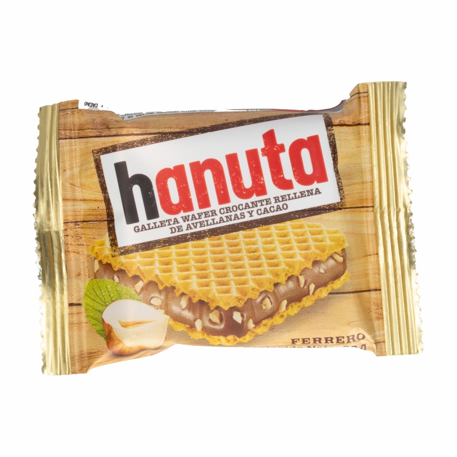 Galletas Dulces Waffer Con Chocolate HANUTA 22 G