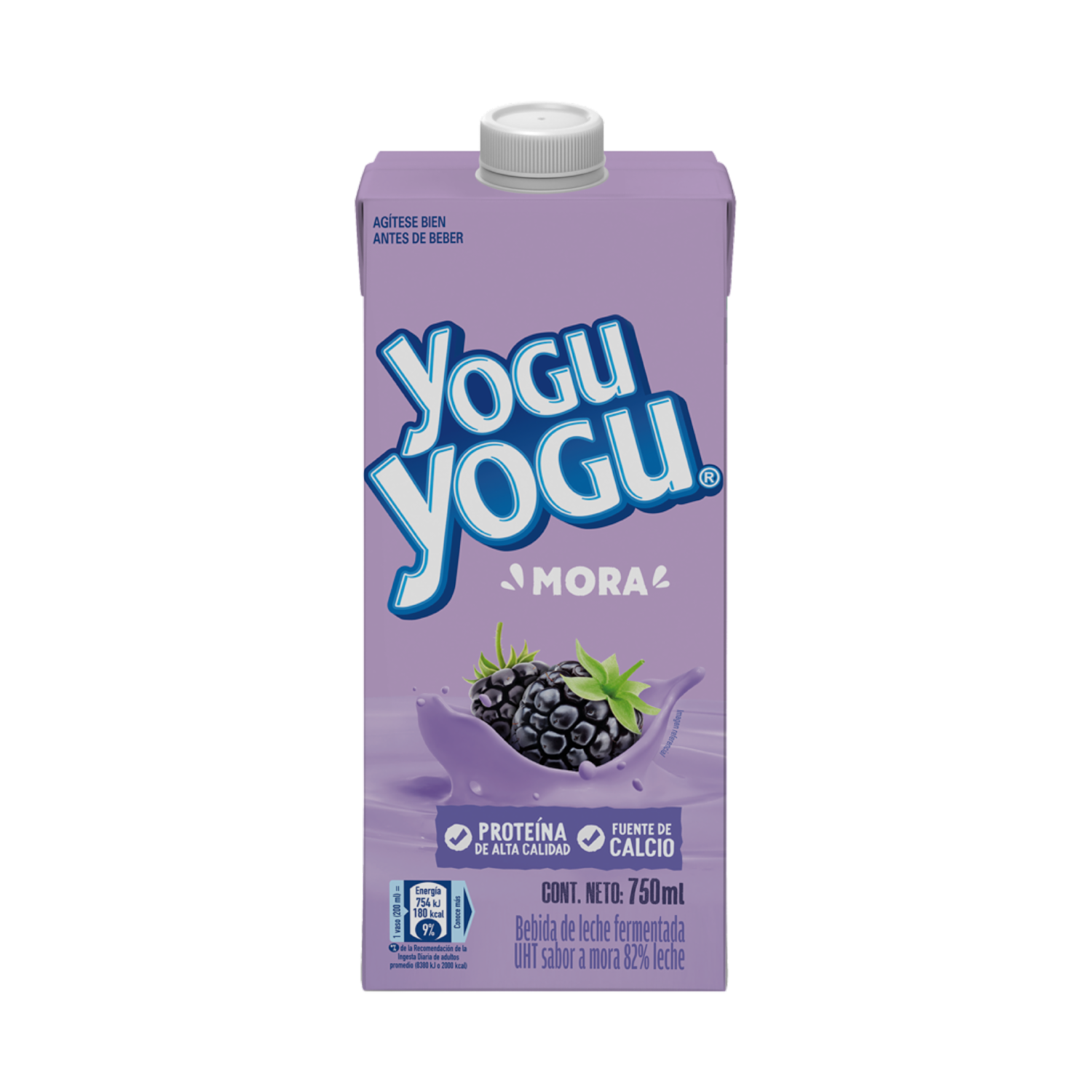 Bebida De Yogurt De Mora YOGU YOGU 750 Ml