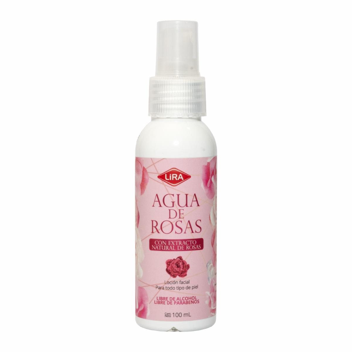 Agua De Rosas Facial LIRA 100 Ml