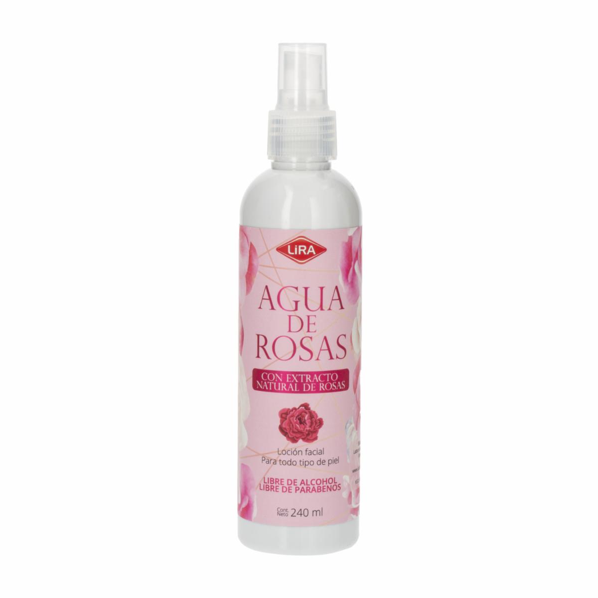 Agua De Rosas Facial LIRA 240 Ml