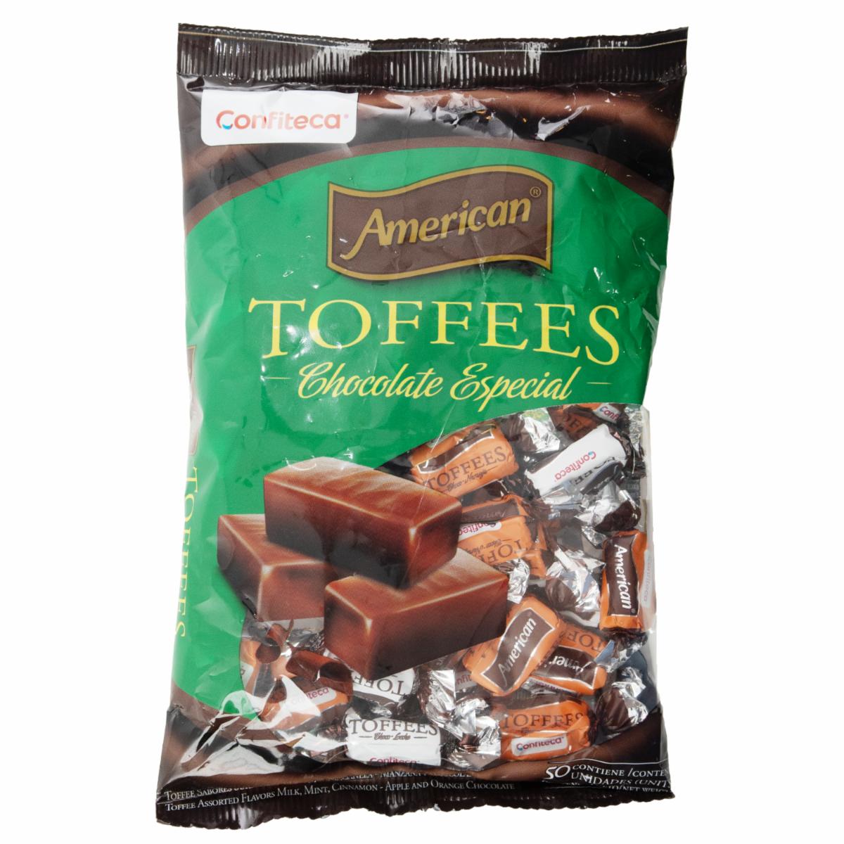 Caramelos Toffee Chocolate Especial AMERICAN 50 x 35G