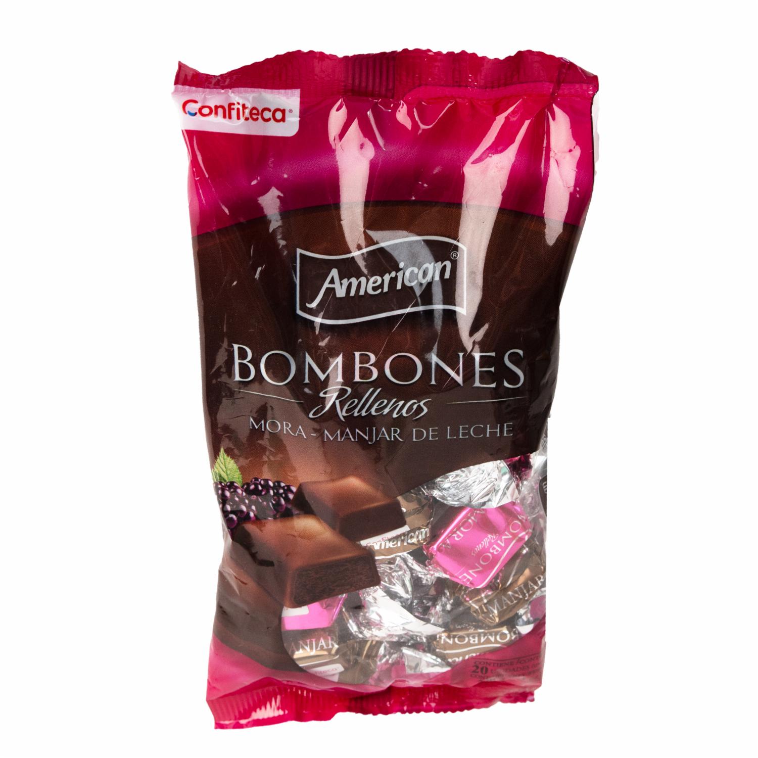 Bombones De Chocolate Relleno Surtidos AMERICAN 200 G