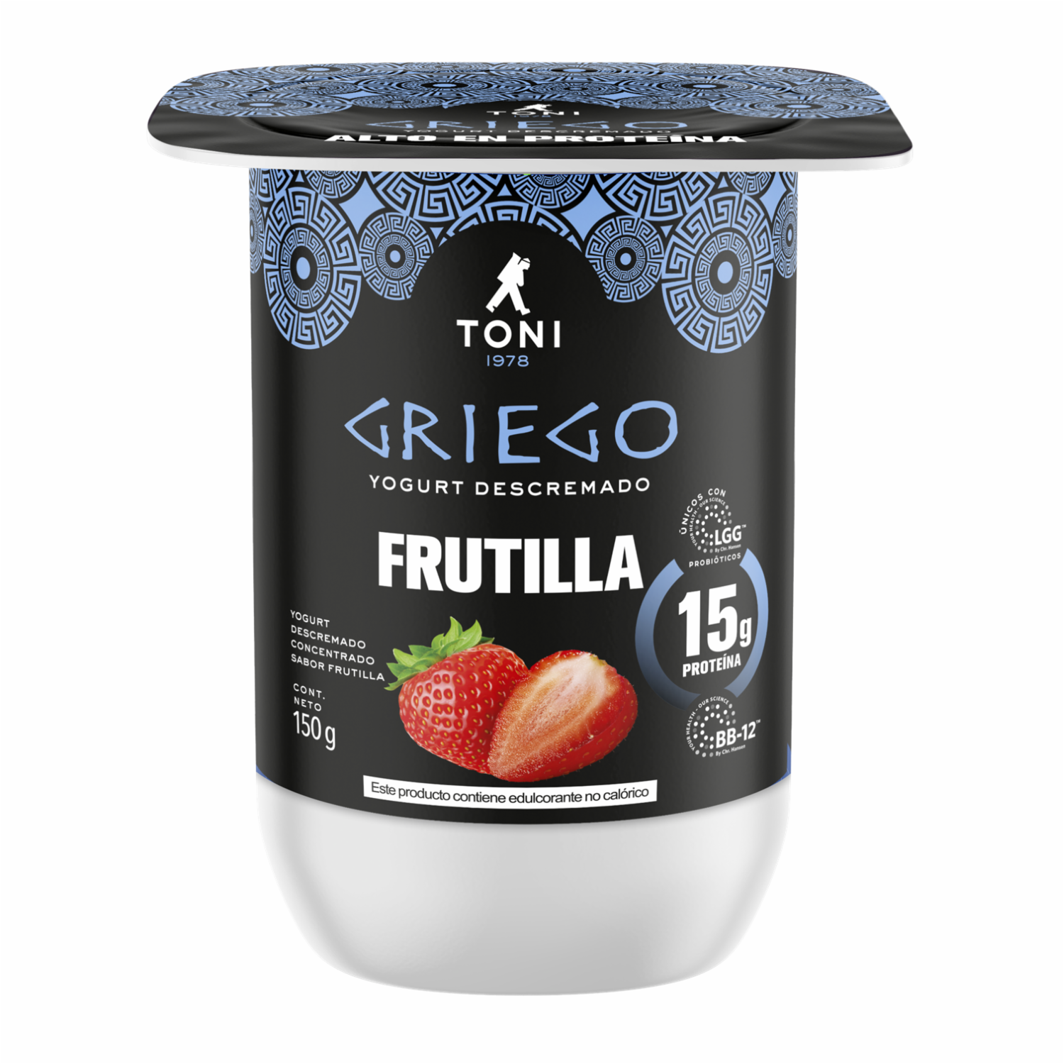 Yogurt Griego Frutilla TONI 150 G