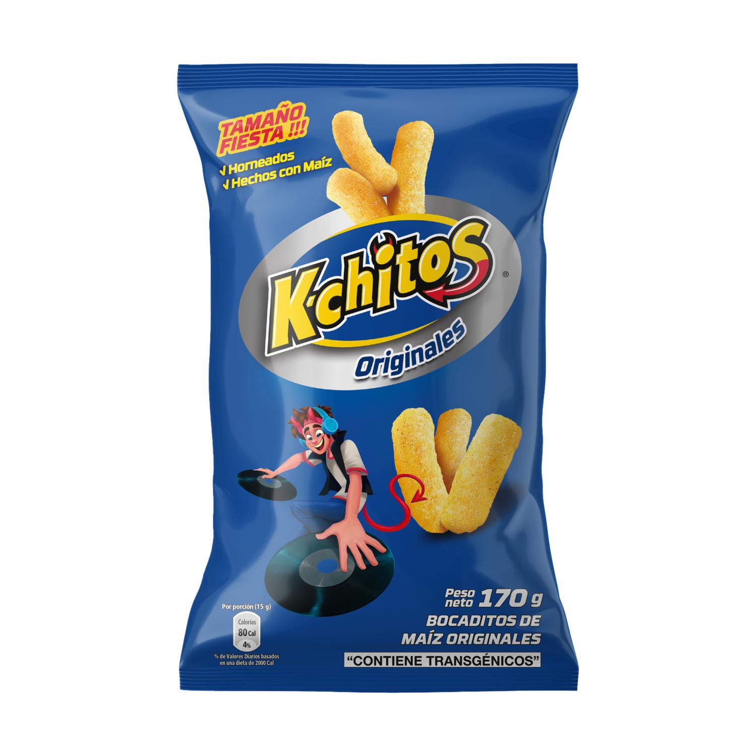 Bocaditos De Maiz Sabor A Original K-CHITOS 170 G