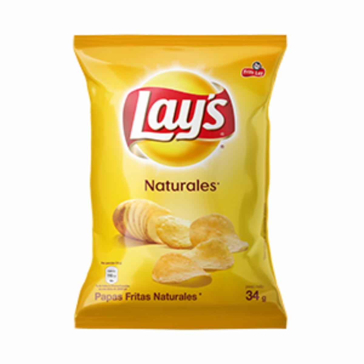 Papas Fritas Naturales Edición Messi LAY’S 34 G