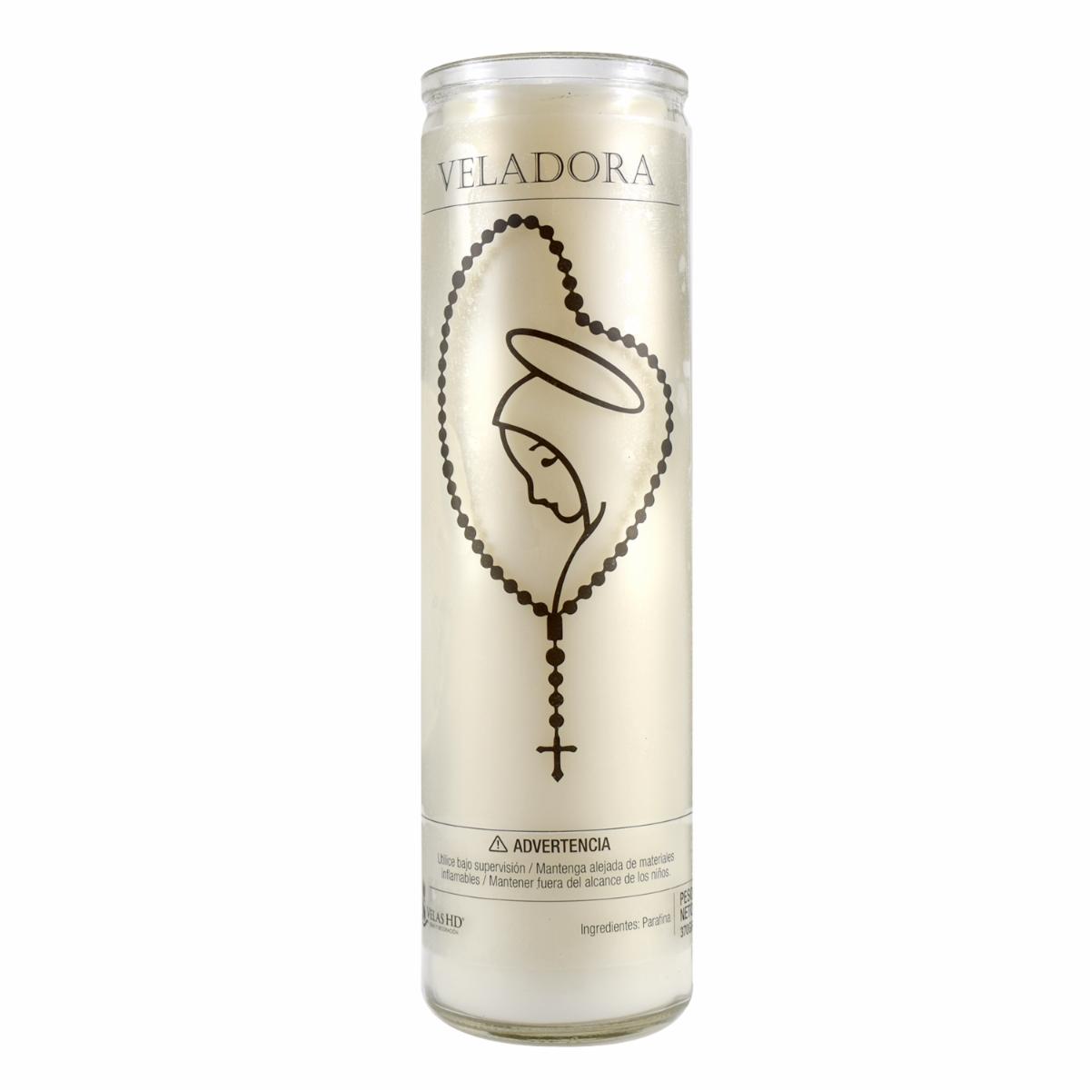 Velas Para Veladora, Diseño Virgen Rosario VELAS HD 370 g