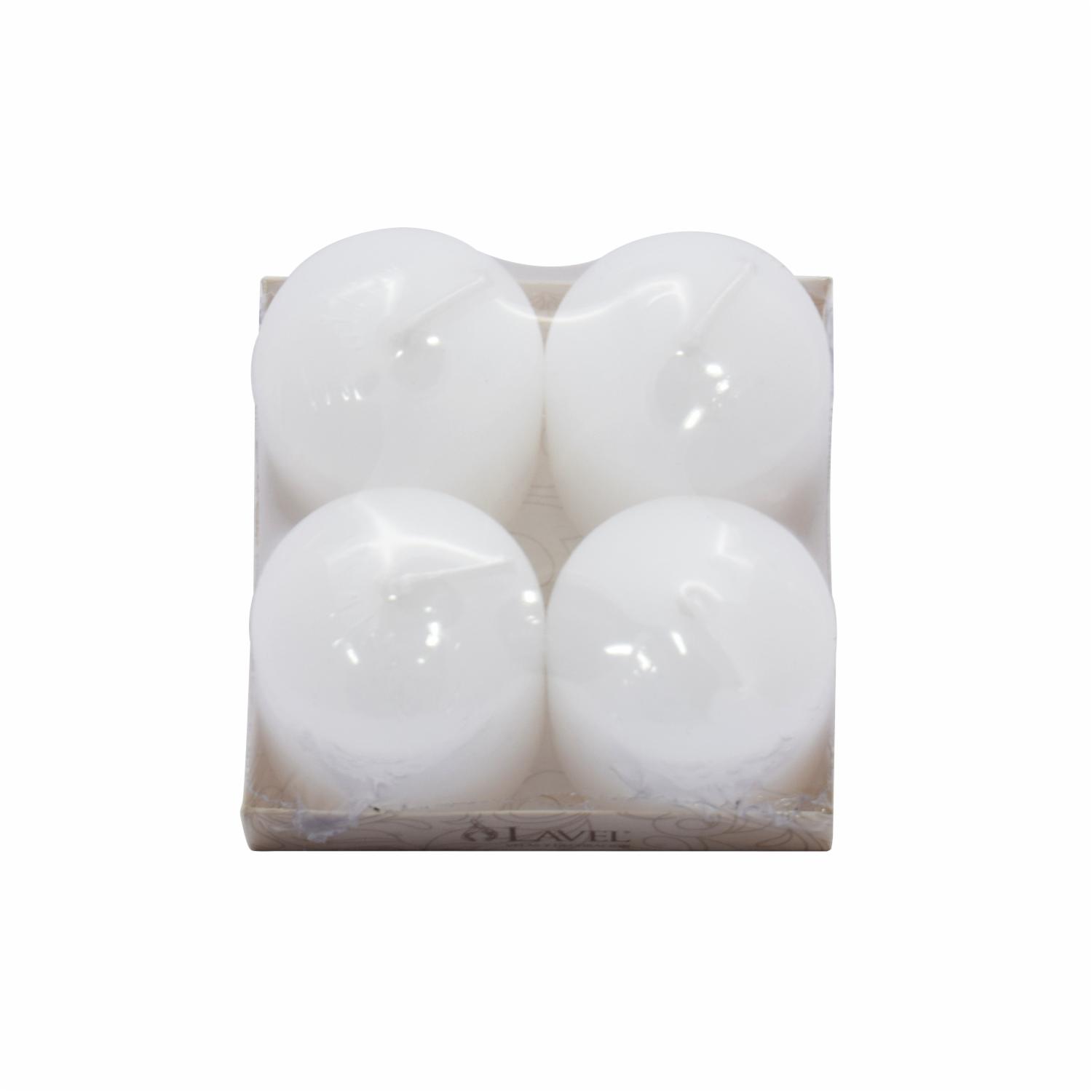 Vela Votiva Blanco LAVEL 8,1 X 8,1 X 4 Cm