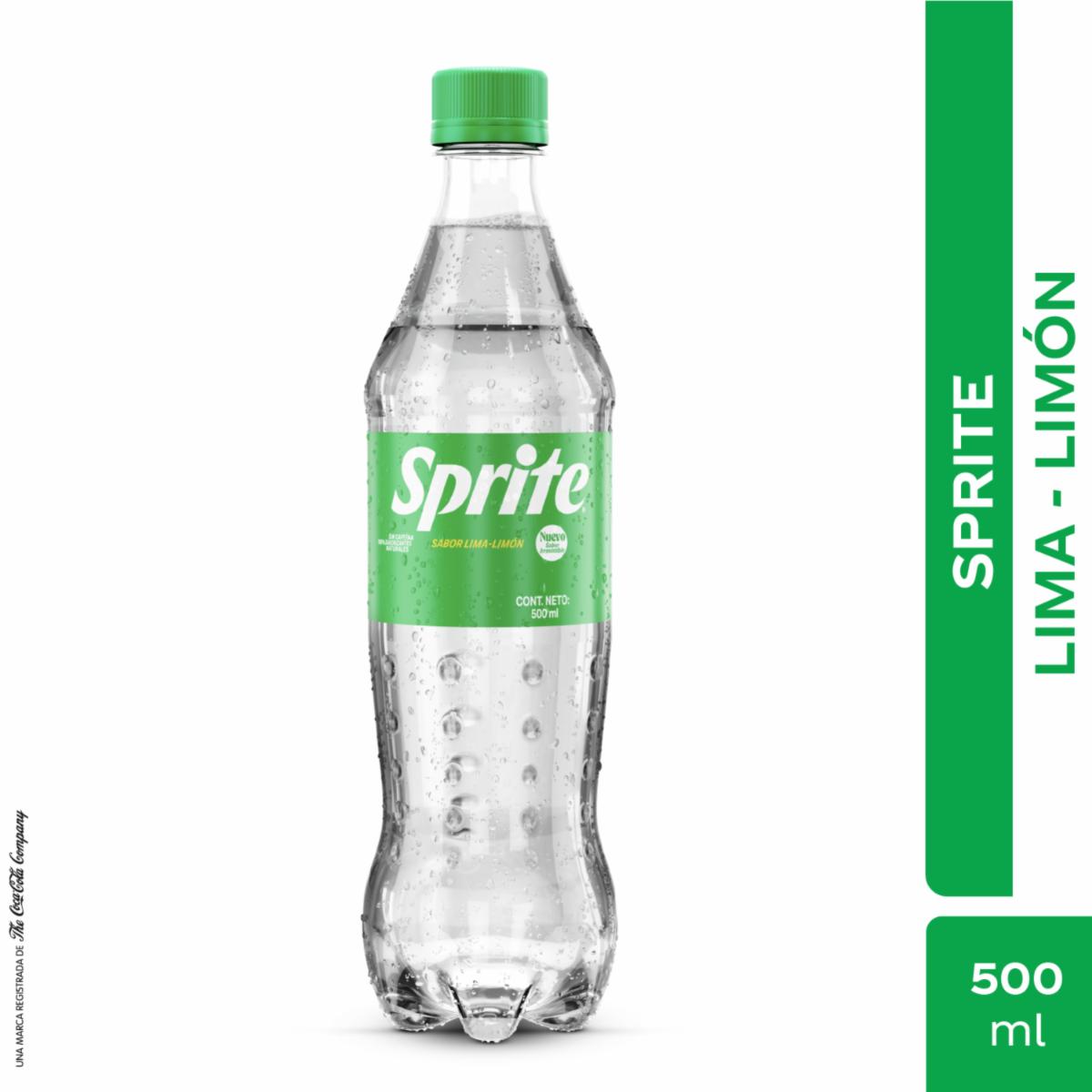 Bebida Gaseosa Sabor a Lima Limón SPRITE 500 Ml