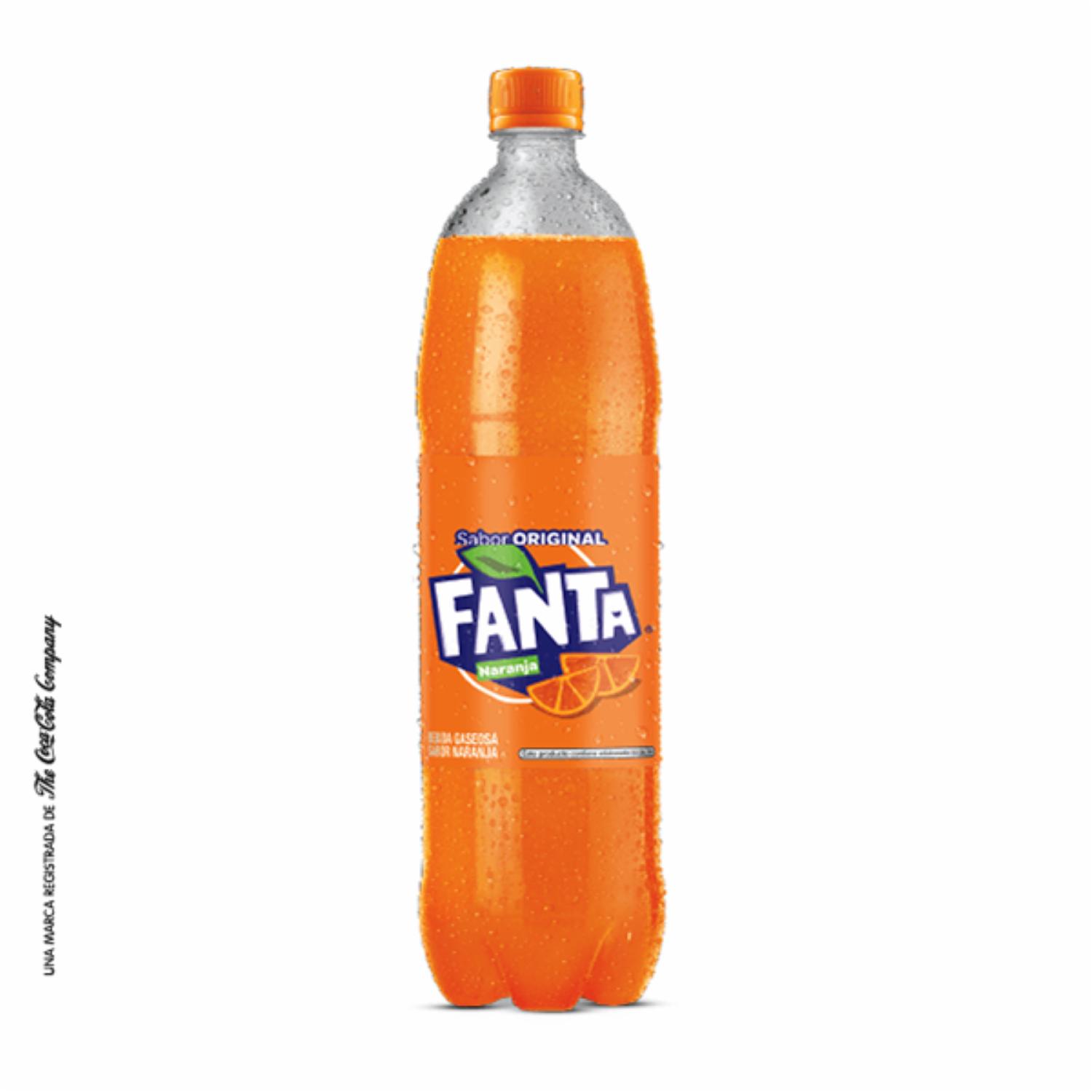 Bebida Gaseosa Sabor A Naranja FANTA 1350 Ml