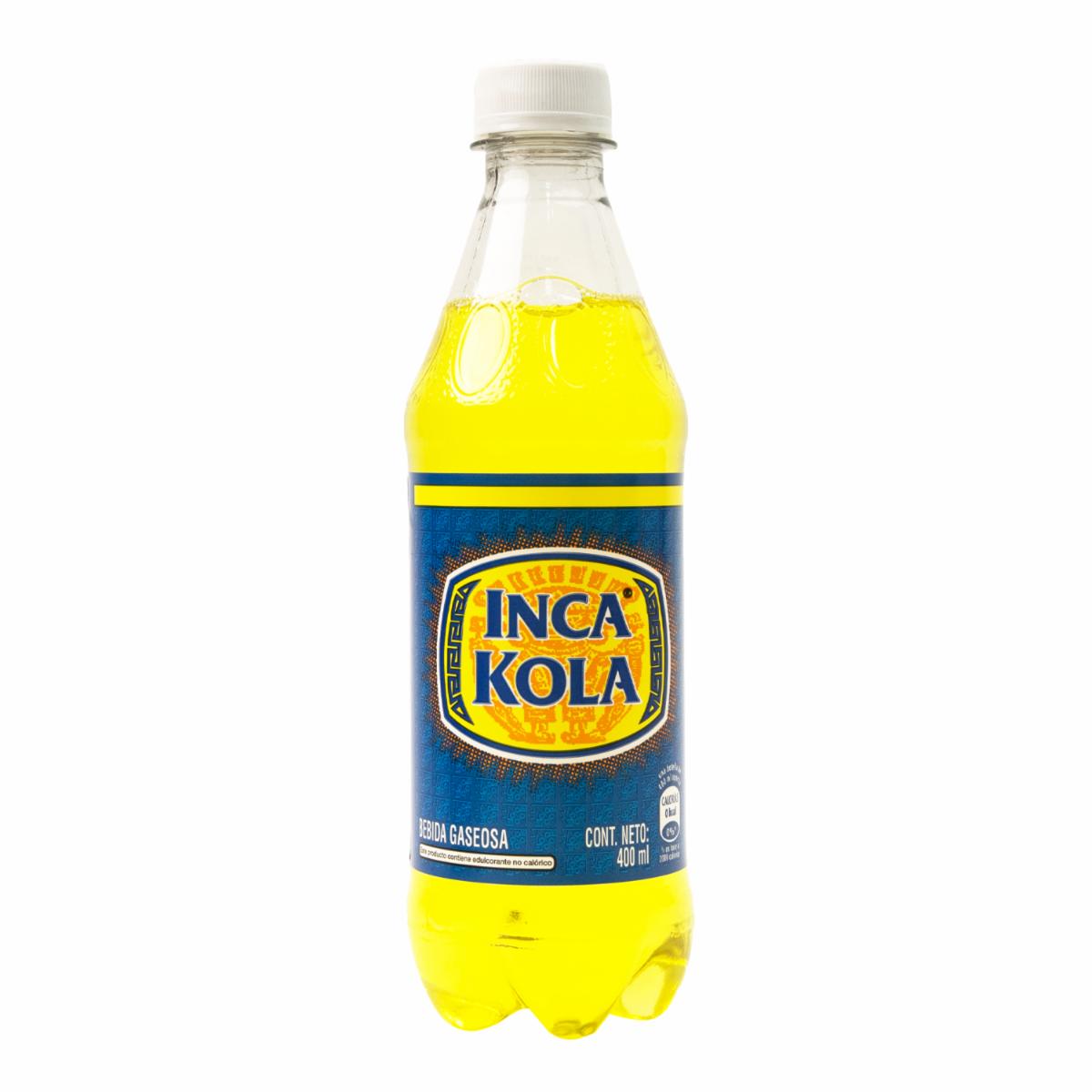 Bebida Gaseosa Amarilla Sabor Dulce INCA KOLA 400 Ml