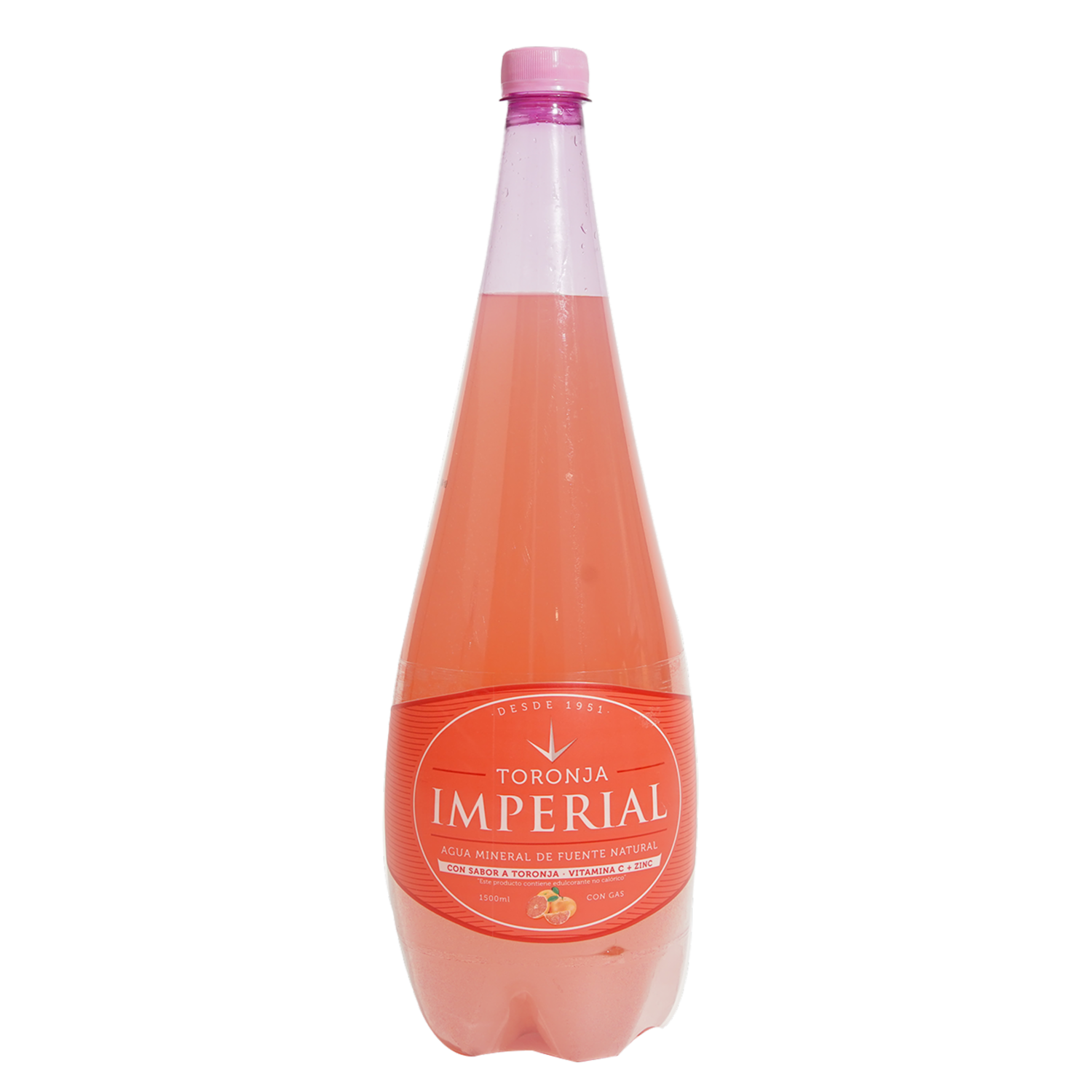 Agua Mineral Sabor Toronja IMPERIAL 1500 ML