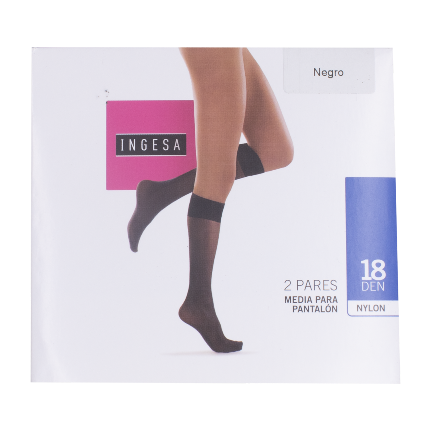 Medias Para Pantalón Nylon Eurocolor 18 Den INGESA