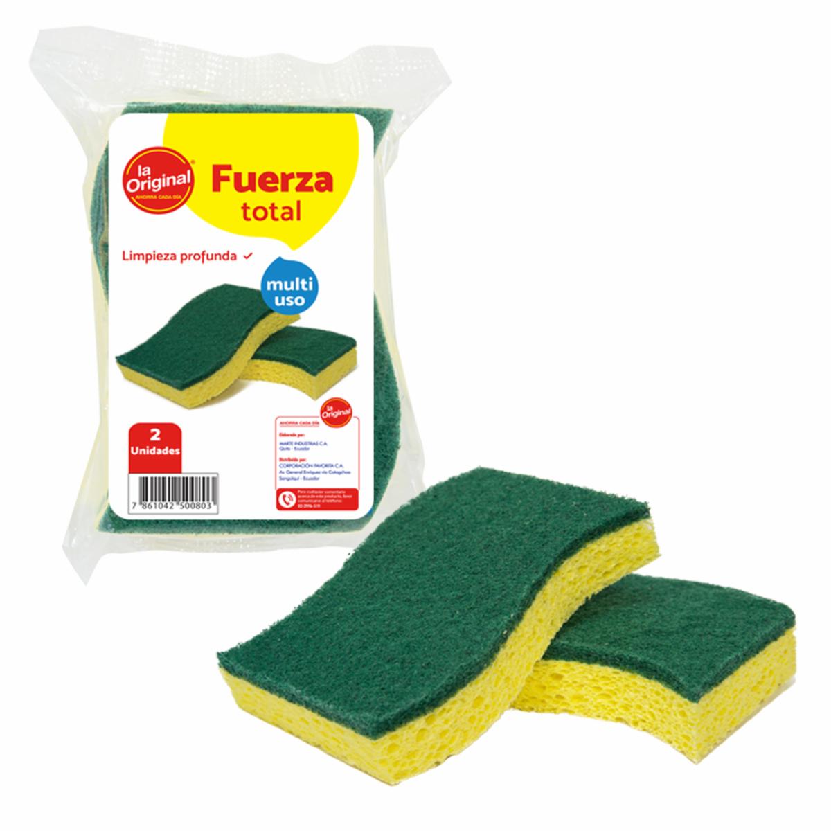 Esponja Fuerza Total LA ORIGINAL X 2 Uds