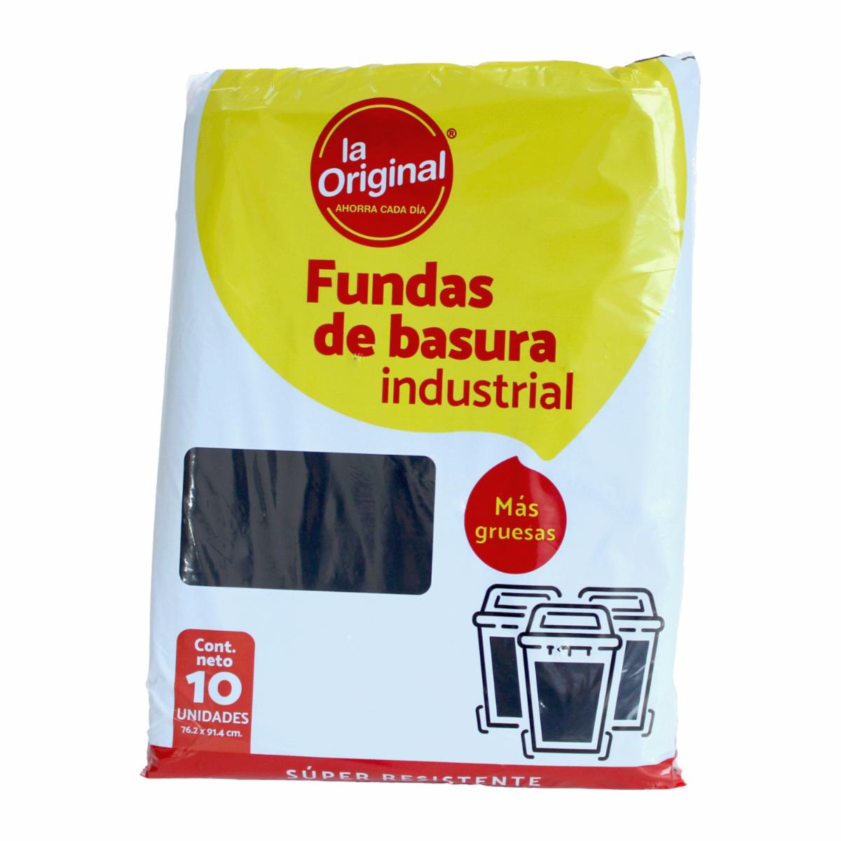 Fundas De Basura Industrial LA ORIGINAL Por 10 Uds