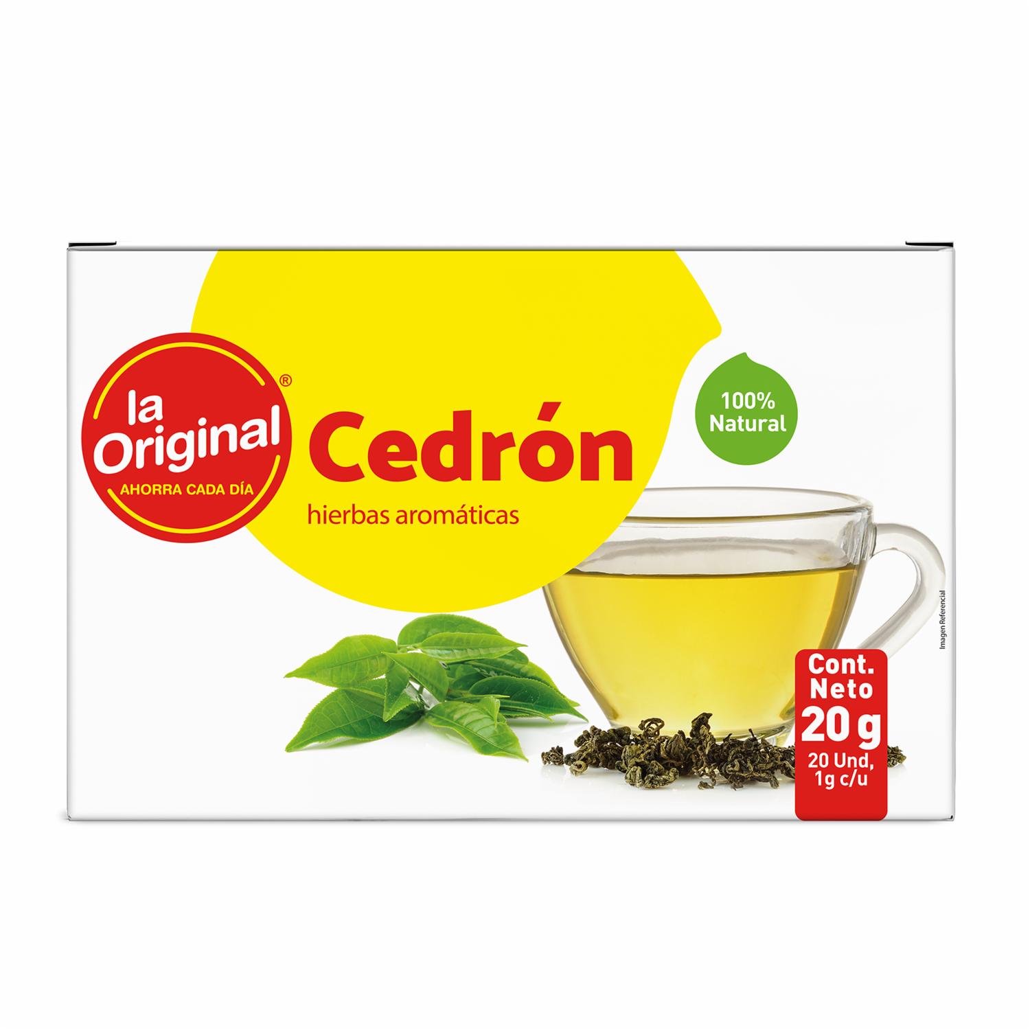 Infusión Cedrón Aromático LA ORIGINAL Caja