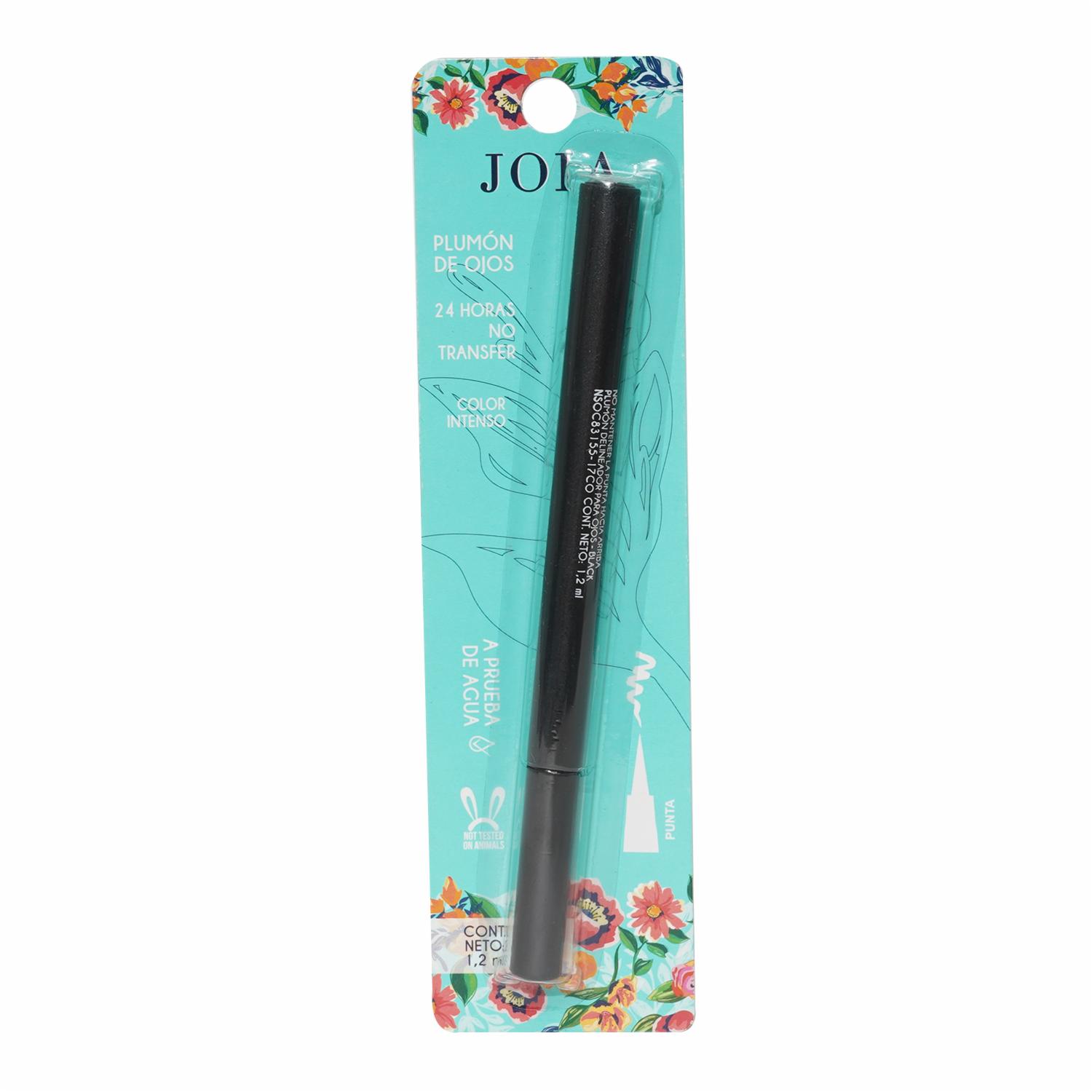 Delineador De Ojos Líquido Color Negro JOIA Unidad