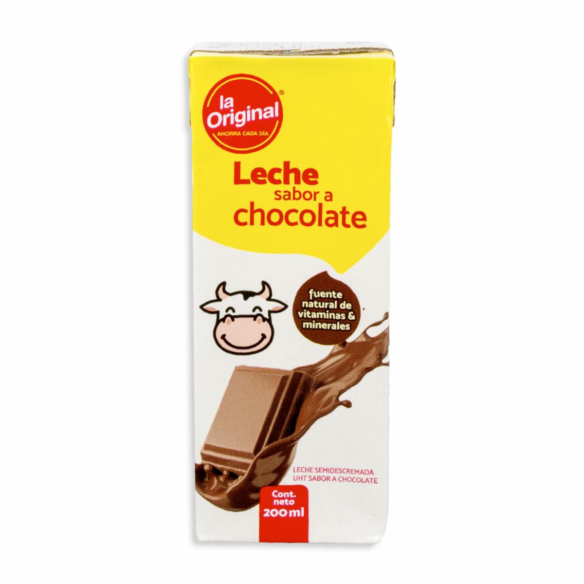 Leche Saborizada De Chocolate LA ORIGINAL Tetrapak