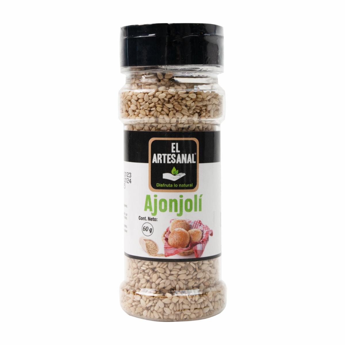 Ajonjolí Natural En Frasco EL ARTESANAL 60G