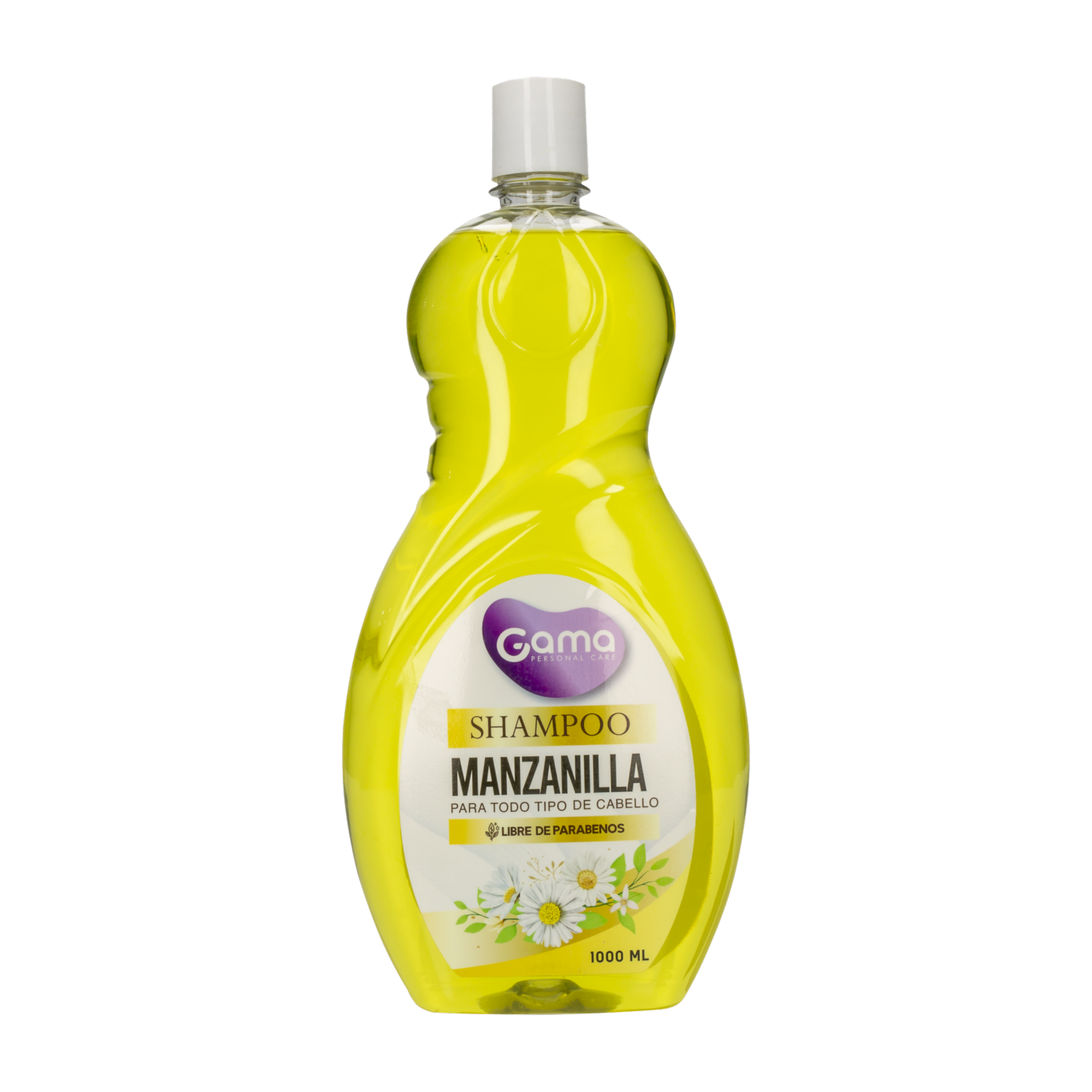 Shampoo De Cabello De Manzanilla Para Todo Tipo De Cabello GAMA 1000 Ml