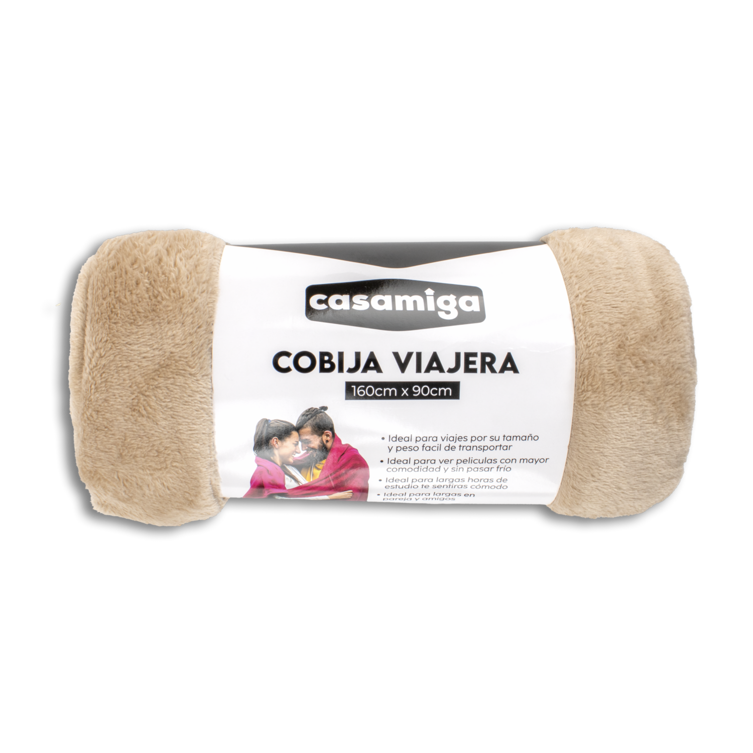Cobija Viajera Habano Soft CASAMIGA 1 Plaza y 1/2