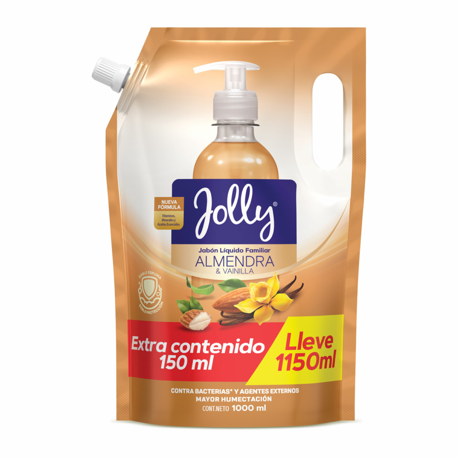 Jabón Líquido Fragancia De Almendras JOLLY 1000 Ml