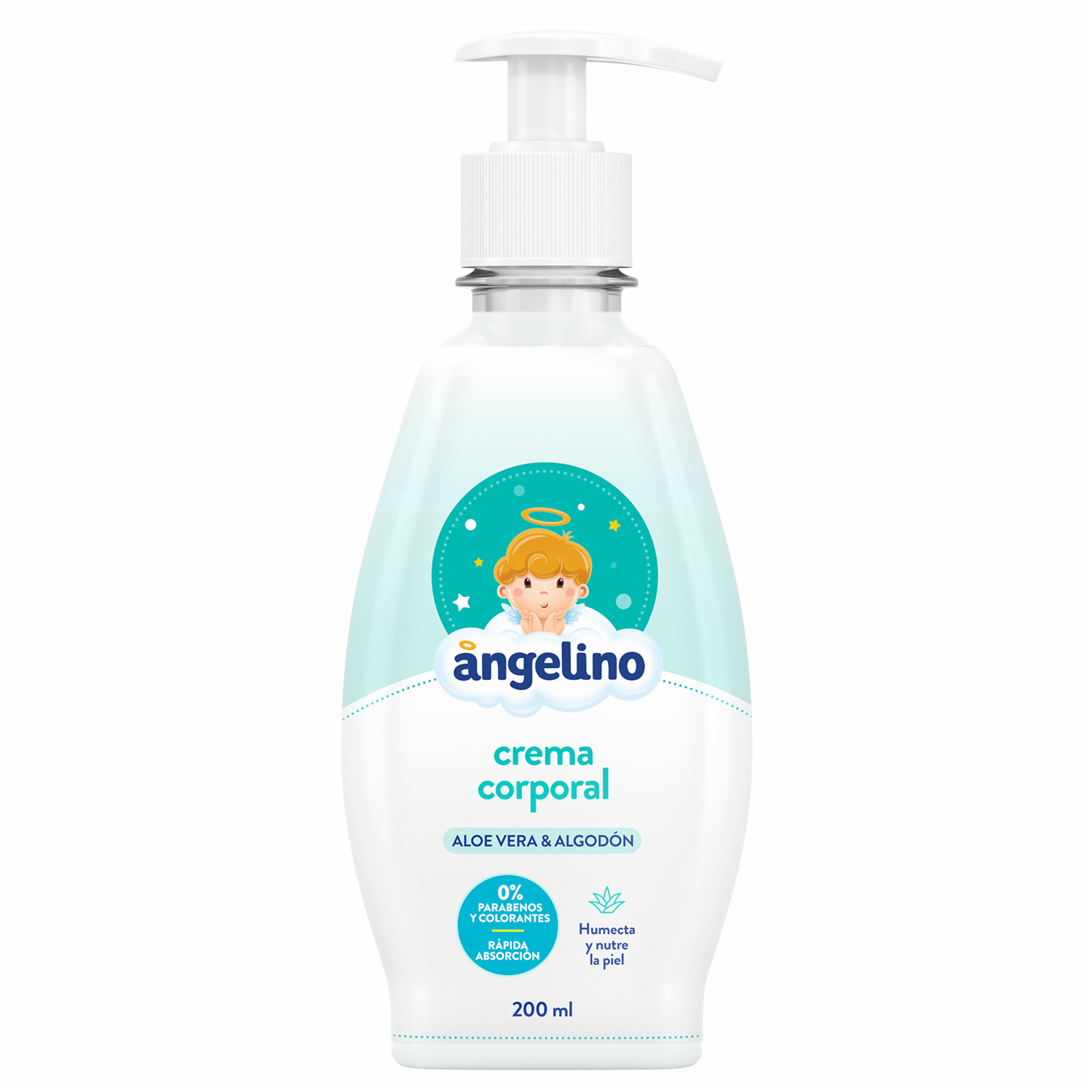Crema Corporal Infantil Con Aloe ANGELINO 200 Ml