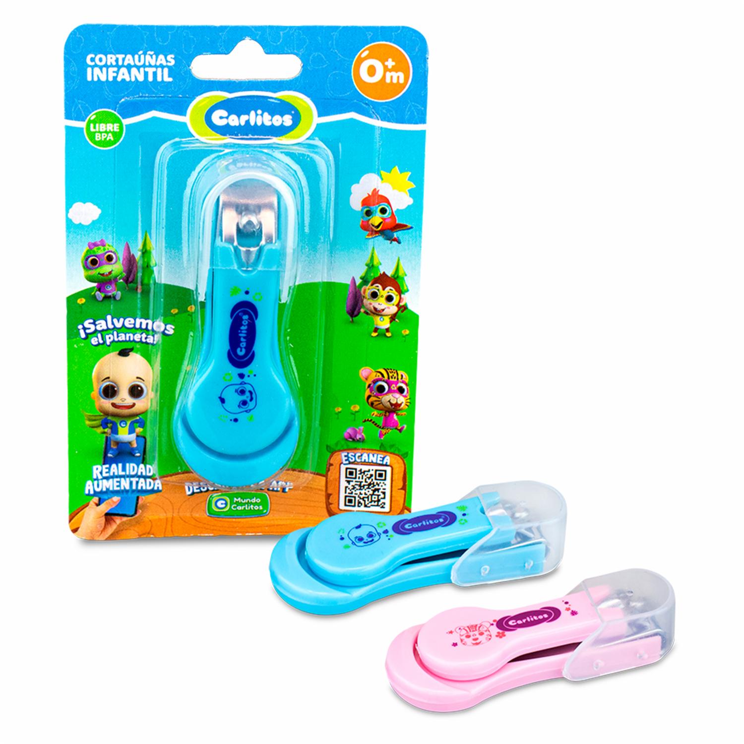 Cortaúñas Infantil Azul CARLITOS 0 M +
