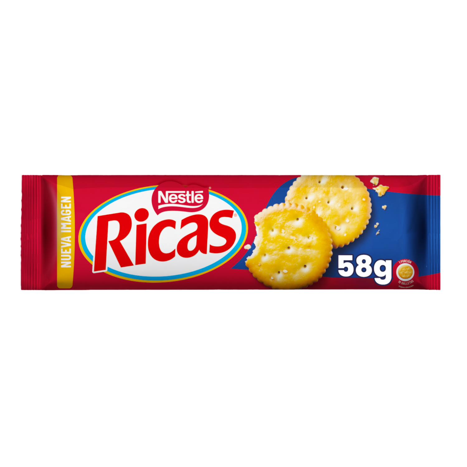 Galletas De Sal Sin Colorantes Artificiales RICAS 58 G
