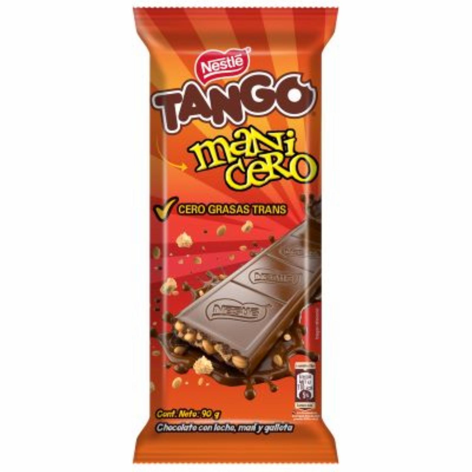 Chocolate En Barra Con Maní TANGO 90 G