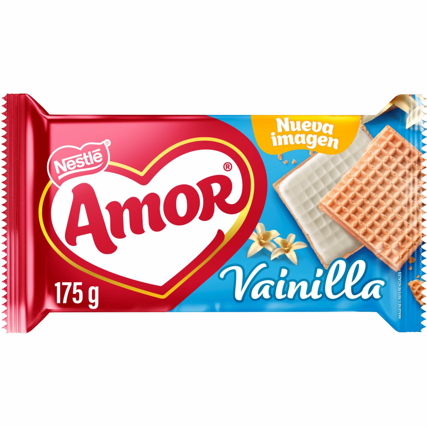 Galletas Dulces Waffer Vainilla AMOR 175 G
