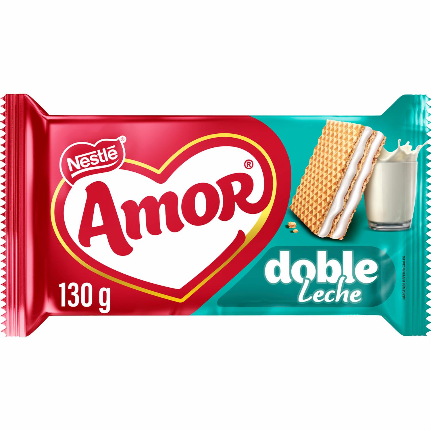 Galletas Dulces Waffer Pekes AMOR 130 G